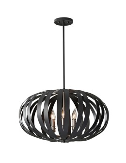 Elstead Lighting Feiss WOODSTOCK 6x40W E14 FE/WOODSTOCK/P/L Pendant.