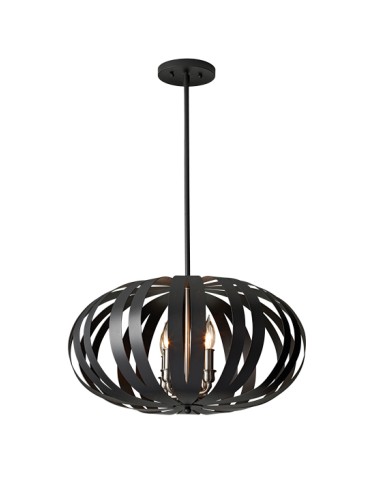 Elstead Lighting Feiss WOODSTOCK 6x40W E14 FE/WOODSTOCK/P/M Pendant.