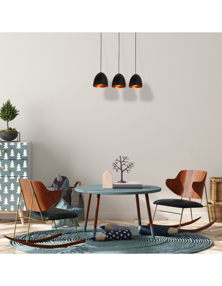 Pendant lamps - Milagro VEGAS pendant lamp 3xE27 MLP5588 - product kolory-swiatla.pl 2