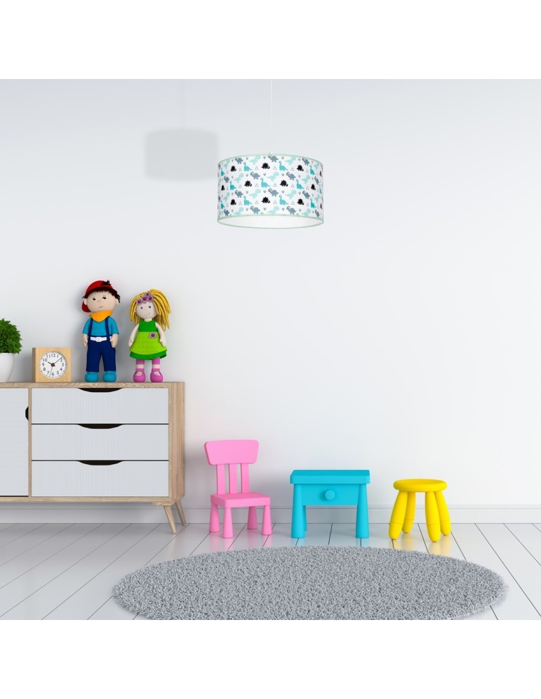 Children's pendant lamps - Milagro DINO 1xE27 pendant lamp MLP4951 - product kolory-swiatla.pl 5