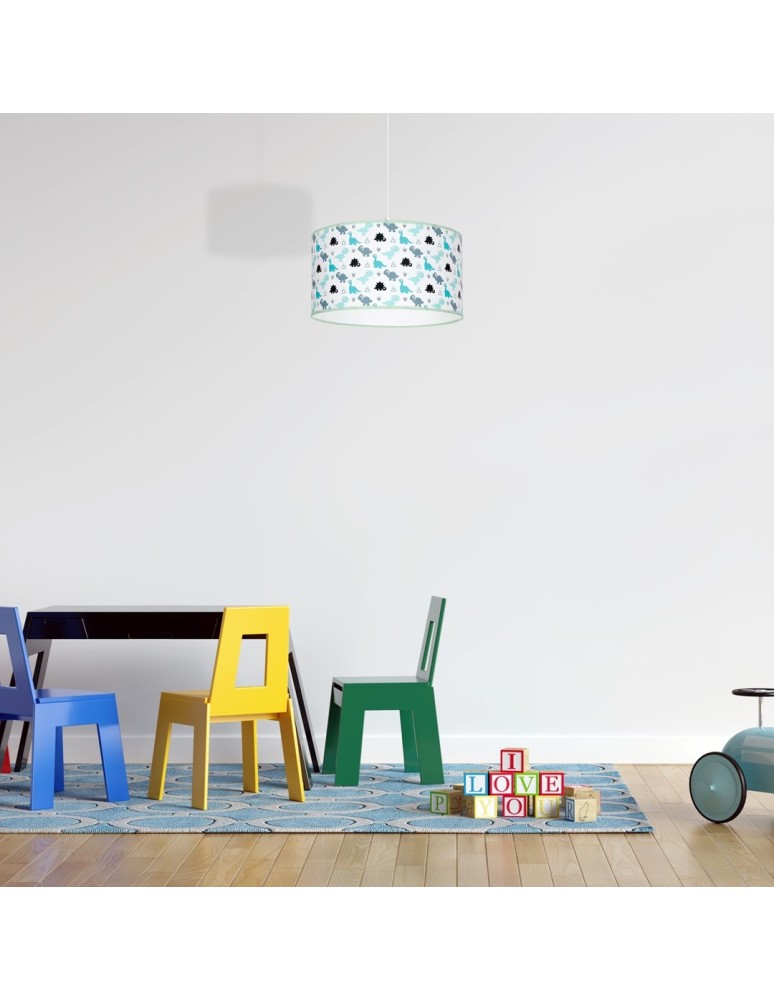 Children's pendant lamps - Milagro DINO 1xE27 pendant lamp MLP4951 - product kolory-swiatla.pl 8
