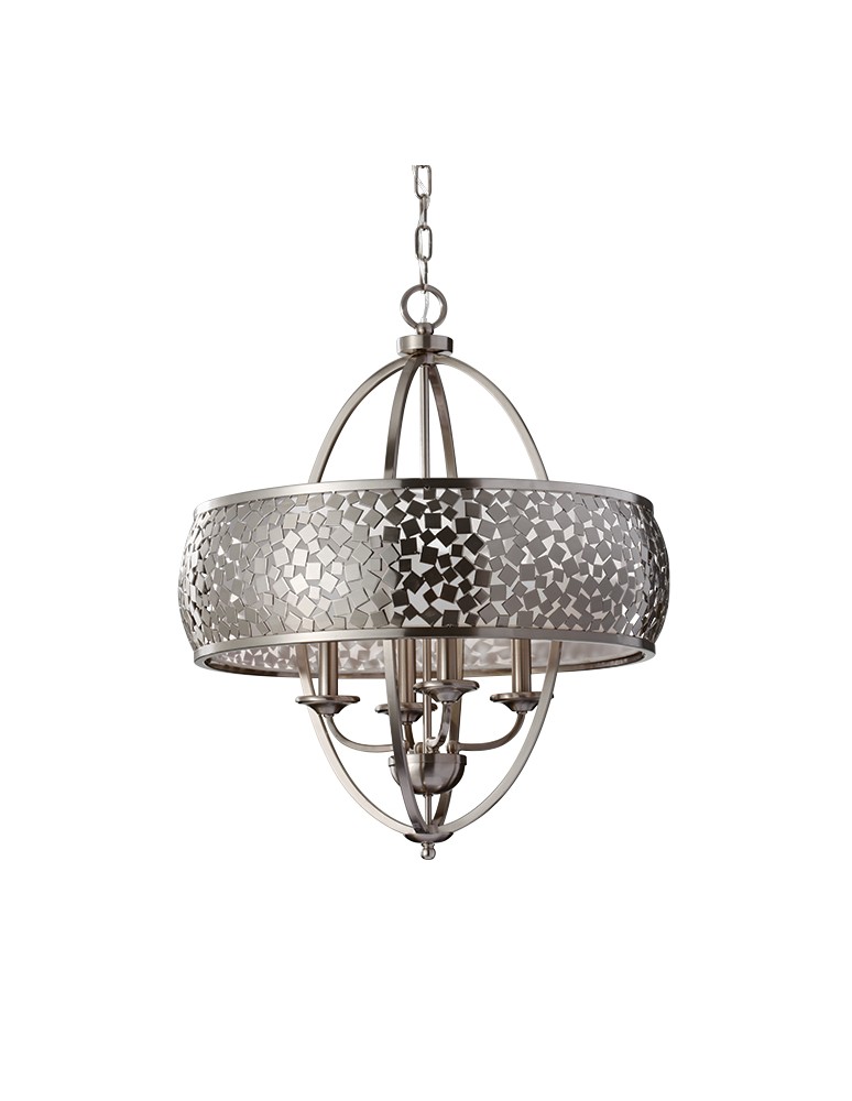 Chandeliers - Feiss ZARA 4x60W E27 FE/ZARA4-L Pendant - product kolory-swiatla.pl 1
