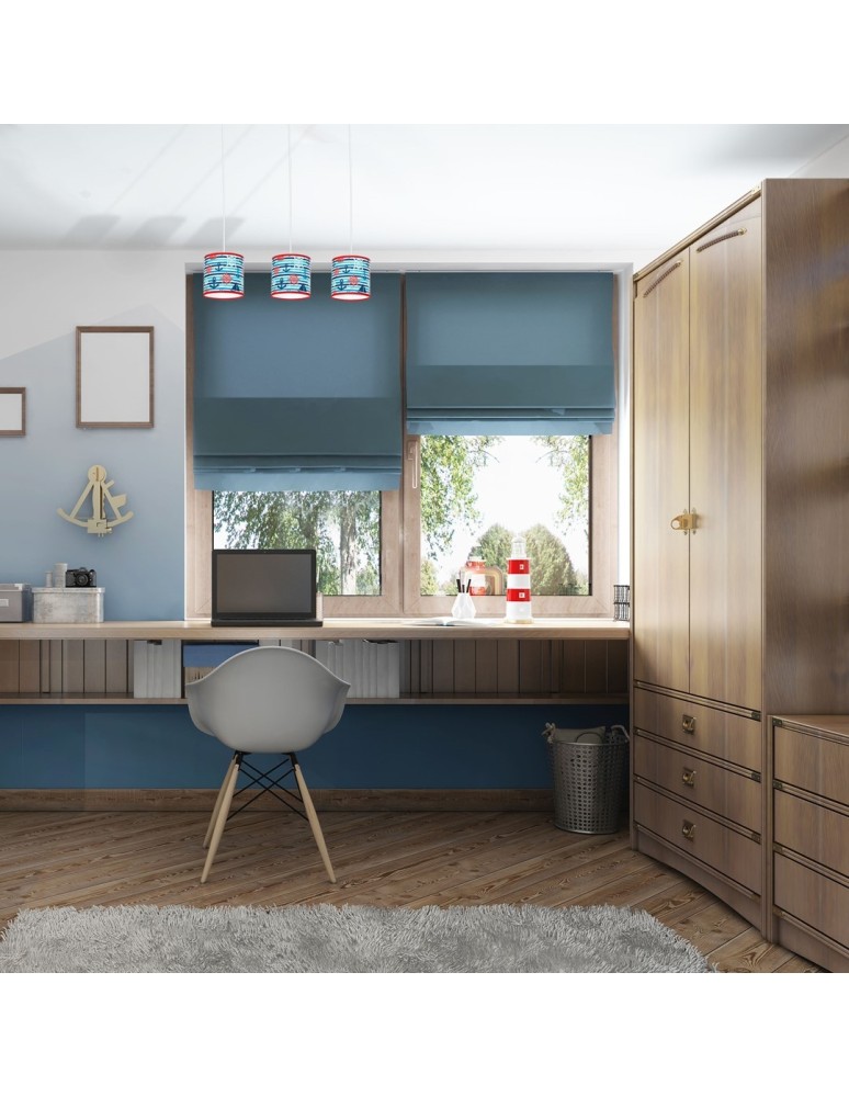 Children's pendant lamps - Milagro MARINE 3xE27 ceiling lamp MLP4957 - product kolory-swiatla.pl 6