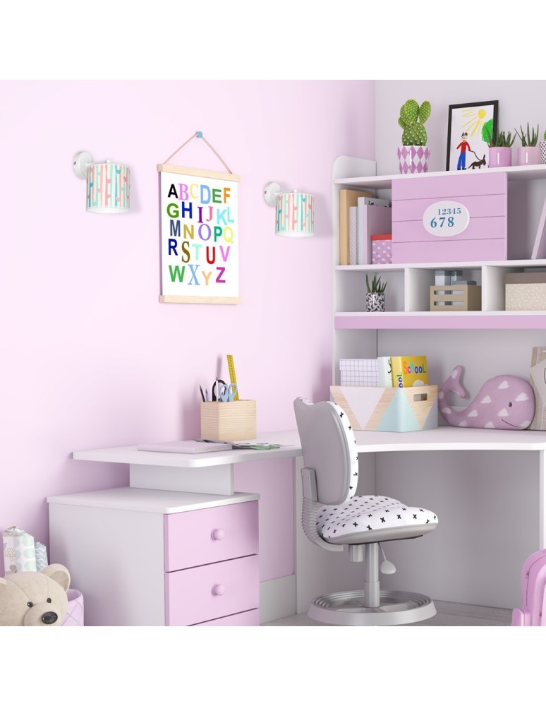 Children's wall lamps - Milagro Wall lamp LOVELY 1xE27 MLP4945 - product kolory-swiatla.pl 3