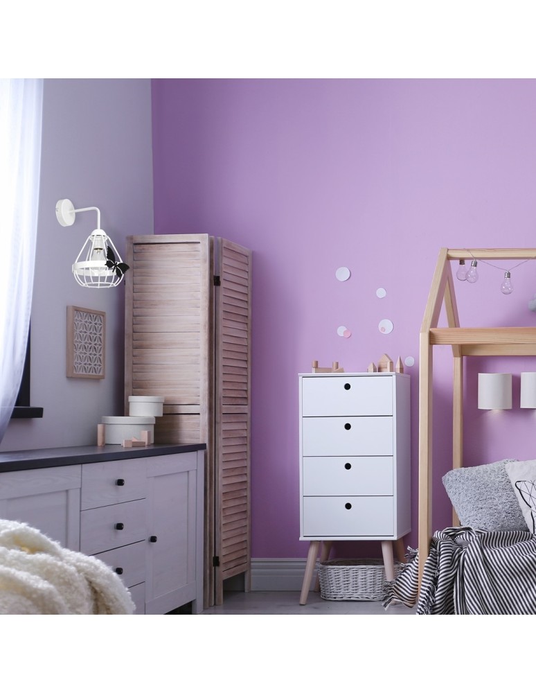 Children's wall lamps - Milagro Wall lamp KAGO WHITE 1xE27 MLP4921 - product kolory-swiatla.pl 3