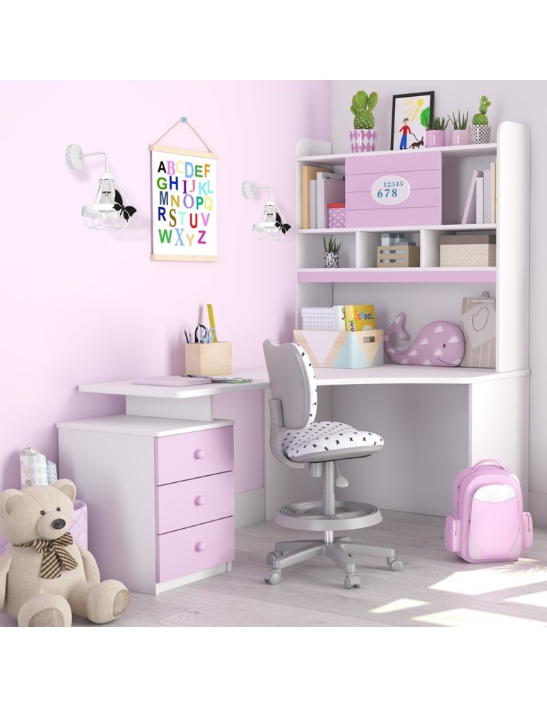 Children's wall lamps - Milagro Wall lamp KAGO WHITE 1xE27 MLP4921 - product kolory-swiatla.pl 6
