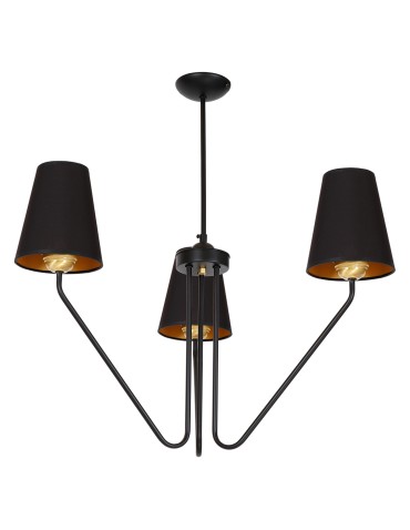 Milagro Żyrandol VICTORIA BLACK 3xE27 MLP4912 - produkt 2