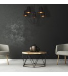 Black chandeliers - Milagro Chandelier VICTORIA BLACK 5xE27 MLP4913 - product 7