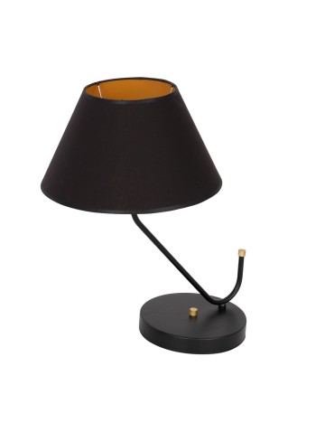 Milagro VICTORIA BLACK 1xE27 table lamp MLP4914