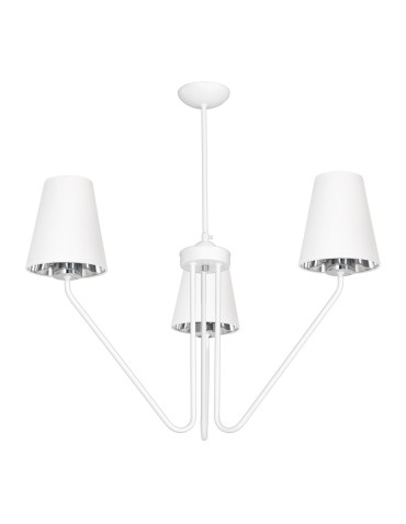 Milagro Chandelier VICTORIA WHITE 3xE27 MLP4917