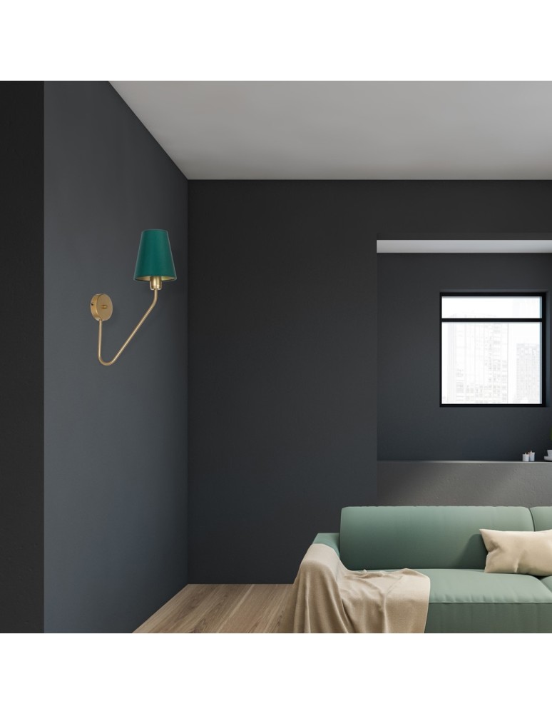 Cantilever wall lamps - Milagro Wall lamp VICTORIA 1xE27 MLP4906 - product kolory-swiatla.pl 3