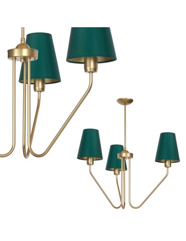 Milagro Chandelier VICTORIA 3xE27 MLP4907