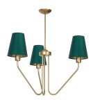 Green chandeliers - Milagro Chandelier VICTORIA 3xE27 MLP4907 - product 2
