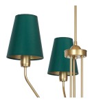 Green chandeliers - Milagro Chandelier VICTORIA 3xE27 MLP4907 - product 4