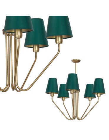 Milagro Chandelier VICTORIA 5xE27 MLP4908