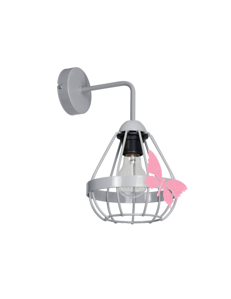 Children's wall lamps - Milagro Wall lamp KAGO GRAY 1xE27 MLP4931 - product kolory-swiatla.pl 1
