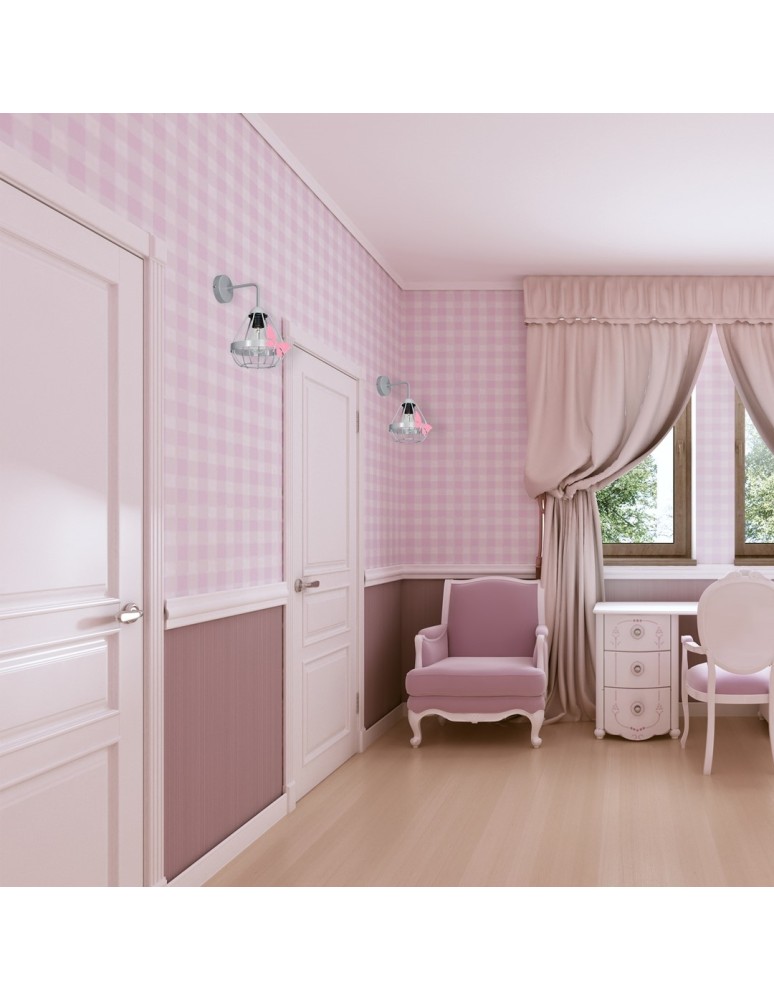 Children's wall lamps - Milagro Wall lamp KAGO GRAY 1xE27 MLP4931 - product kolory-swiatla.pl 6