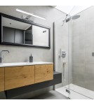 Bathroom wall lamps - Milagro Wall lamp SPLASH CHROME 40cm 8W LED ML5613 - product 3