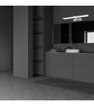 Bathroom wall lamps - Milagro Wall lamp SPLASH CHROME 40cm 8W LED ML5613 - product 5