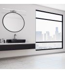 Bathroom wall lamps - Milagro Wall lamp SPLASH CHROME 60cm 12W LED ML5614 - product 4