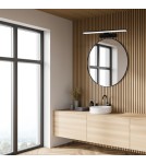 Bathroom wall lamps - Milagro Wall lamp SPLASH BLACK 40cm 8W LED ML5615 - product 3