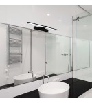 Bathroom wall lamps - Milagro Wall lamp SPLASH BLACK 40cm 8W LED ML5615 - product 5