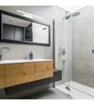 Bathroom wall lamps - Milagro Wall lamp SPLASH WHITE 40cm 8W LED ML5617 - product 3