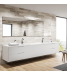 Bathroom wall lamps - Milagro Wall lamp SPLASH WHITE 40cm 8W LED ML5617 - product 4