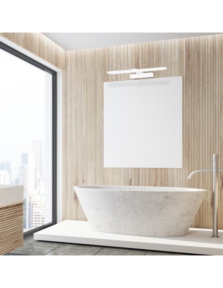 Bathroom wall lamps - Milagro Wall lamp SPLASH WHITE 40cm 8W LED ML5617 - product kolory-swiatla.pl 6