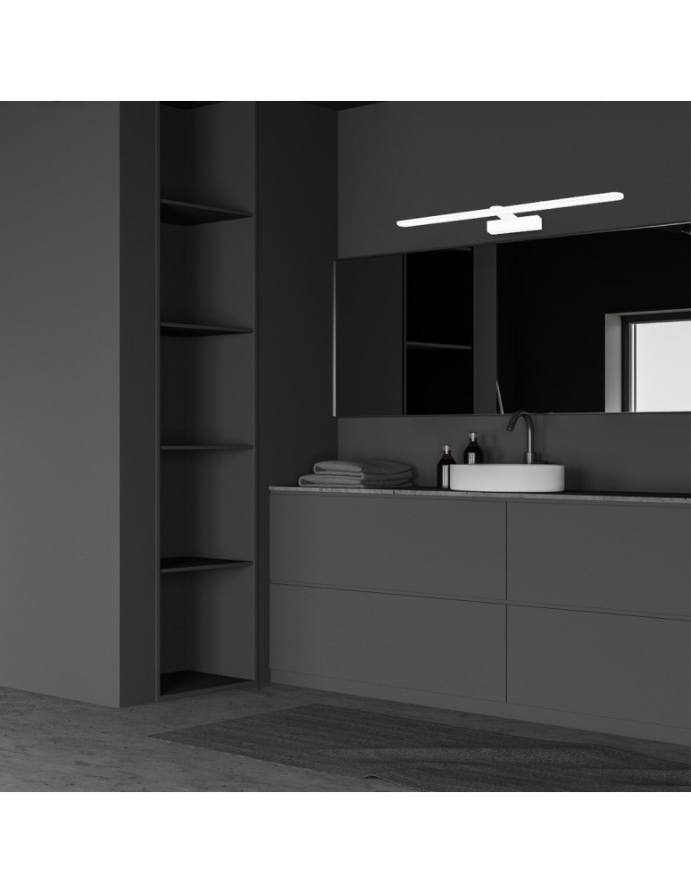 Bathroom wall lamps - Milagro Wall lamp SPLASH WHITE 60cm 12W LED ML5618 - product kolory-swiatla.pl 3