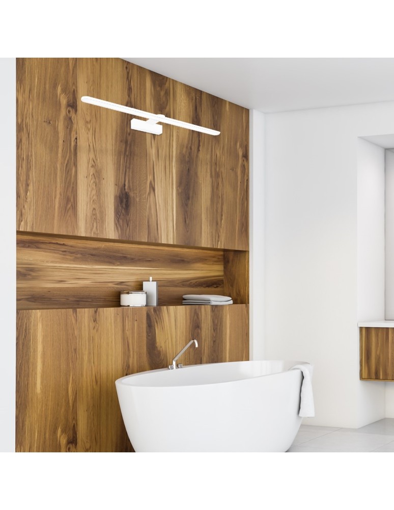 Bathroom wall lamps - Milagro Wall lamp SPLASH WHITE 60cm 12W LED ML5618 - product kolory-swiatla.pl 5