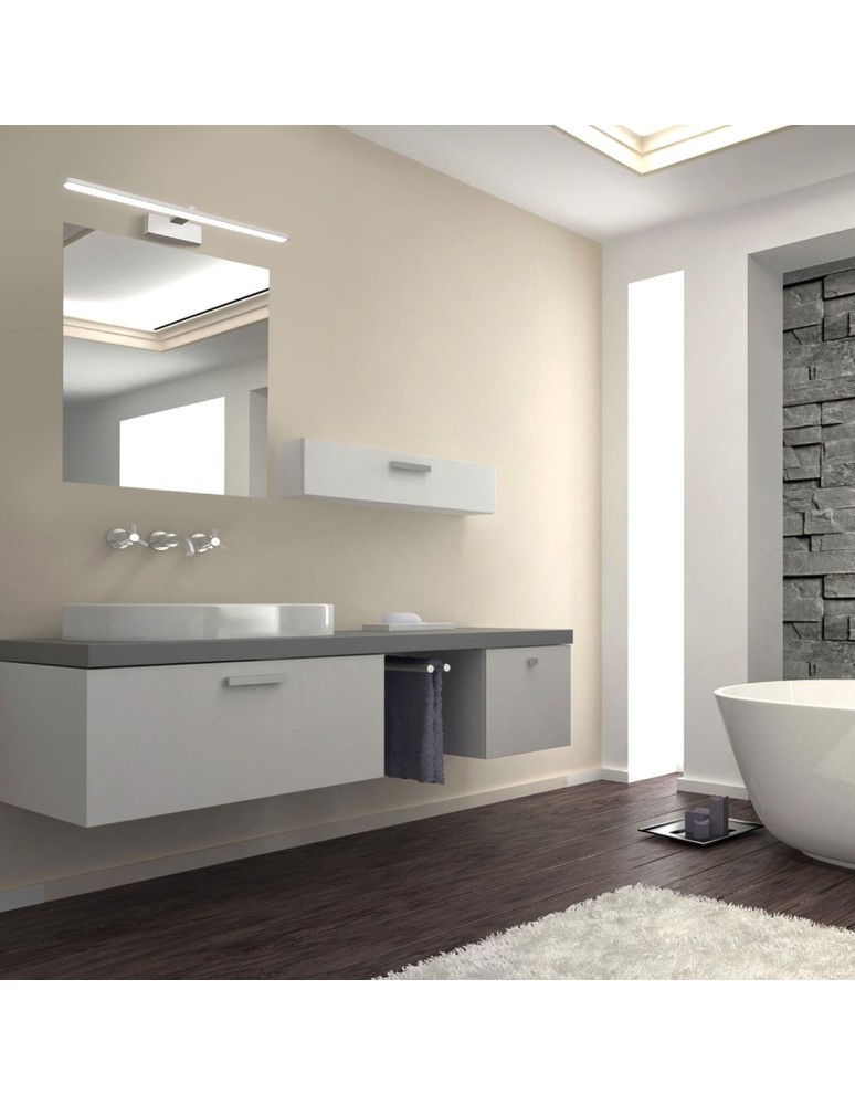 Bathroom wall lamps - Milagro Wall lamp SPLASH WHITE 60cm 12W LED ML5618 - product kolory-swiatla.pl 9