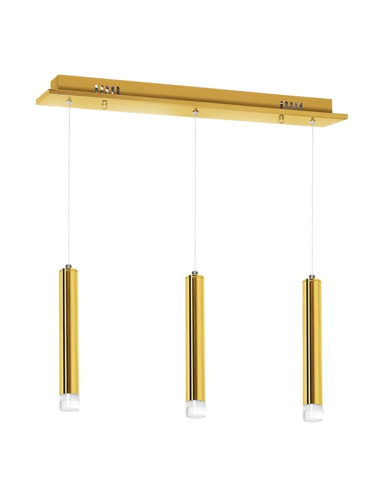 Pendant lamps - Milagro GOLDIE 3x5W LED pendant lamp ML5714 - product kolory-swiatla.pl 1