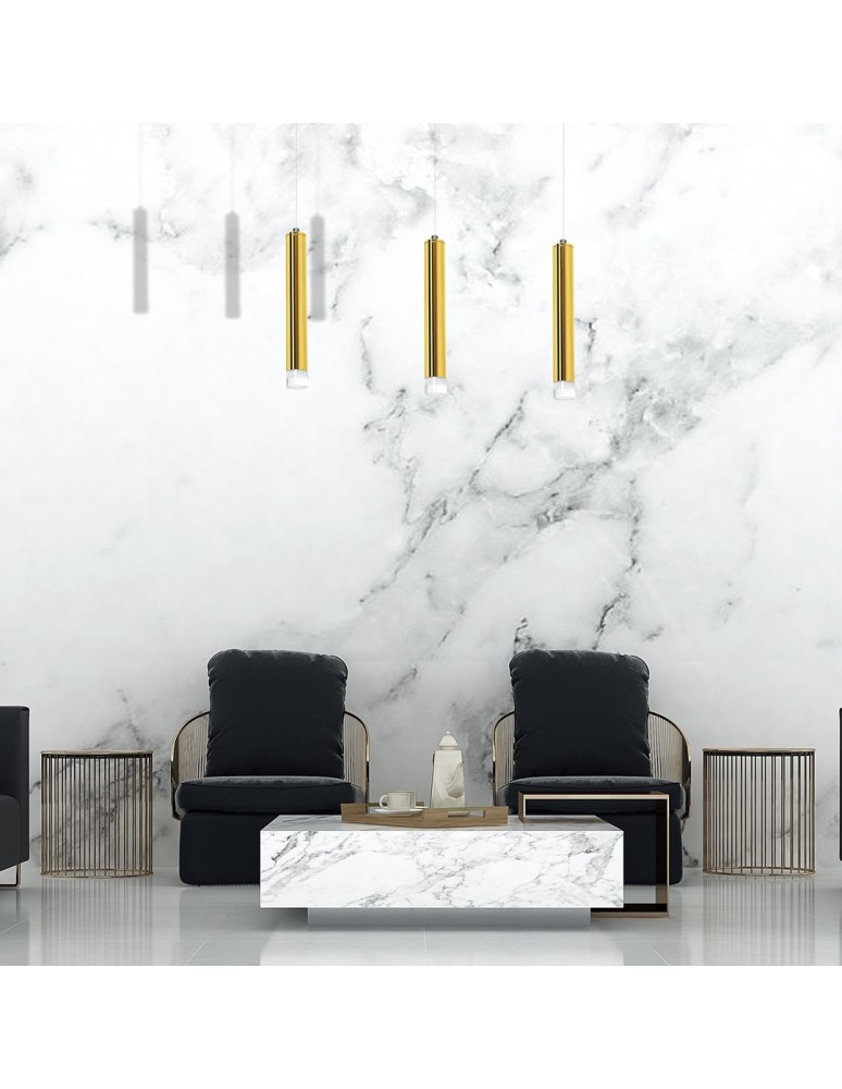 Pendant lamps - Milagro GOLDIE 3x5W LED pendant lamp ML5714 - product kolory-swiatla.pl 6