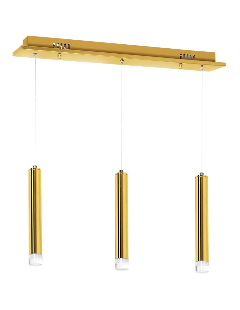 Pendant lamps - Milagro GOLDIE 3x5W LED pendant lamp ML5714 - product kolory-swiatla.pl 10