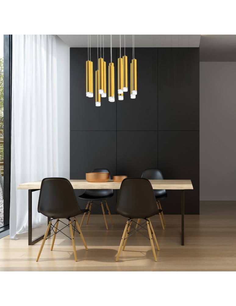 Pendant lamps - Milagro GOLDIE 12W LED pendant lamp ML5716 - product kolory-swiatla.pl 5