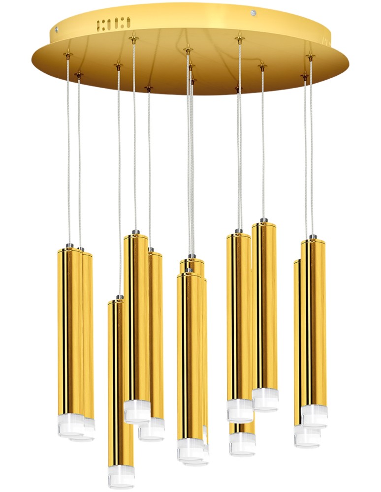 Pendant lamps - Milagro GOLDIE 12W LED pendant lamp ML5716 - product kolory-swiatla.pl 10