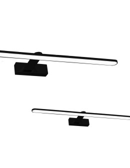 Milagro Wall lamp SPLASH BLACK 80cm 16W LED ML5723