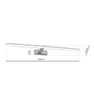 Bathroom wall lamps - Milagro Wall lamp SPLASH CHROME 100cm 21W LED ML5724 - product 7