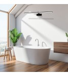 Bathroom wall lamps - Milagro Wall lamp SPLASH BLACK 100cm 21W LED ML5725 - product 5