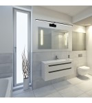Bathroom wall lamps - Milagro Wall lamp SPLASH BLACK 100cm 21W LED ML5725 - product 6