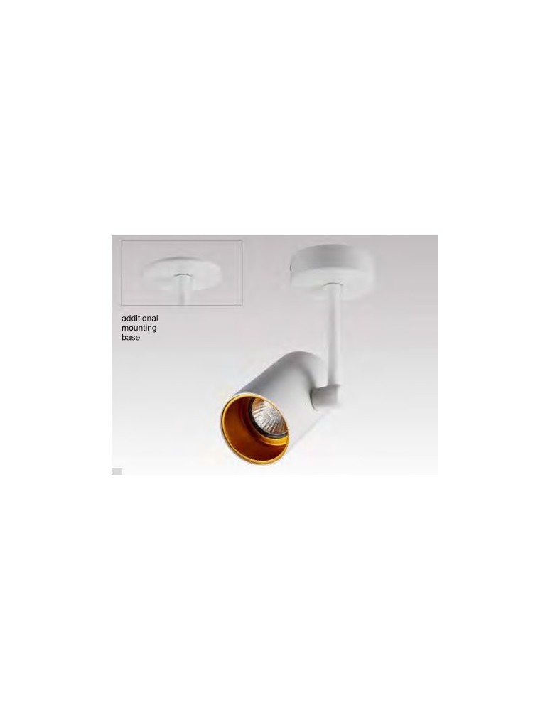 Ceiling spotlights - Zuma Line TORI SL 1 White-Gold 20014-WH Spotlight. - product kolory-swiatla.pl 1