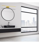 Bathroom wall lamps - Milagro Wall lamp SHINE GOLD 60cm 13,8W LED ML5734 - product 3