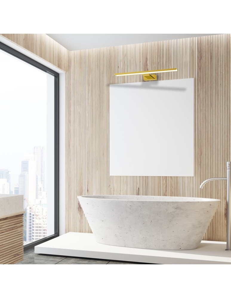 Bathroom wall lamps - Milagro Wall lamp SHINE GOLD 60cm 13,8W LED ML5734 - product kolory-swiatla.pl 6