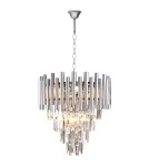 Glamour chandeliers - Milagro Chandelier MADISON CHROME 9xE14 ML5991 - product 2
