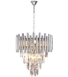 Glamour chandeliers - Milagro Chandelier MADISON CHROME 9xE14 ML5991 - product 9