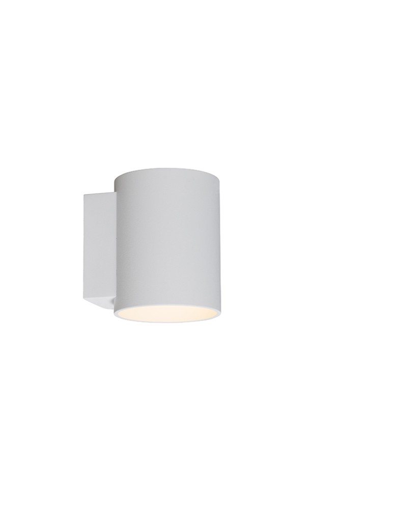 Minimalist wall lamps - Zuma Line SOLA WL ROUND 1x40W White G9 230V 91060 Wall lamp. - product kolory-swiatla.pl 1