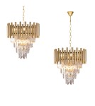 Glamour chandeliers - Milagro Chandelier MADISON GOLD 9xE14 ML5992 - product 1