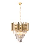 Glamour chandeliers - Milagro Chandelier MADISON GOLD 9xE14 ML5992 - product 2