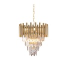 Glamour chandeliers - Milagro Chandelier MADISON GOLD 9xE14 ML5992 - product 3